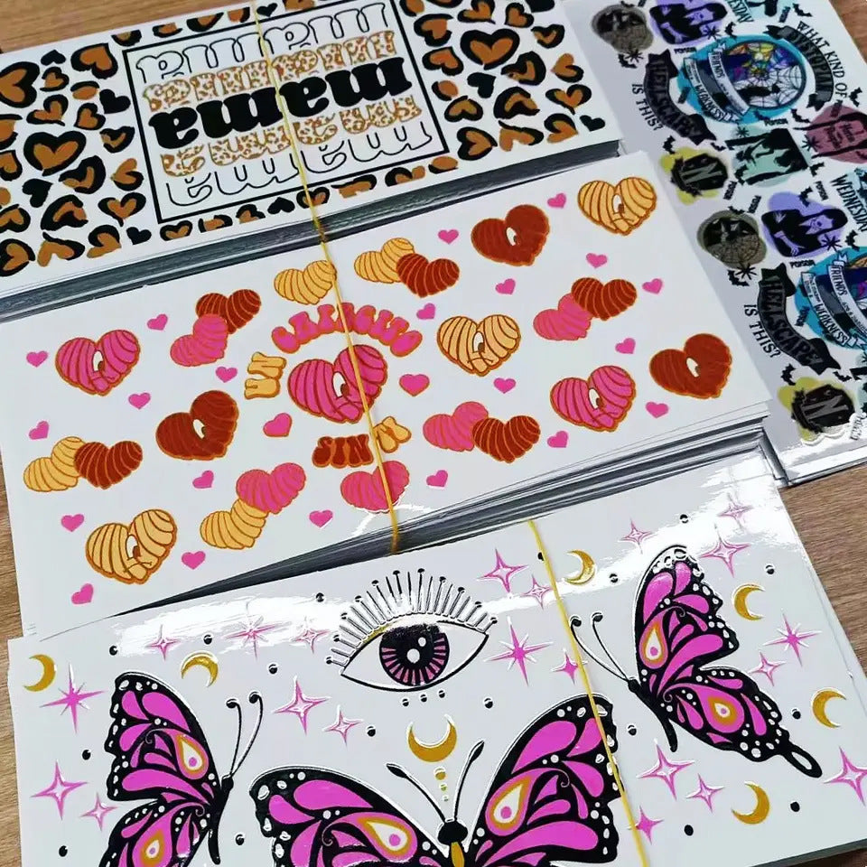 Glass sticker DIY LIVE LINK place order
